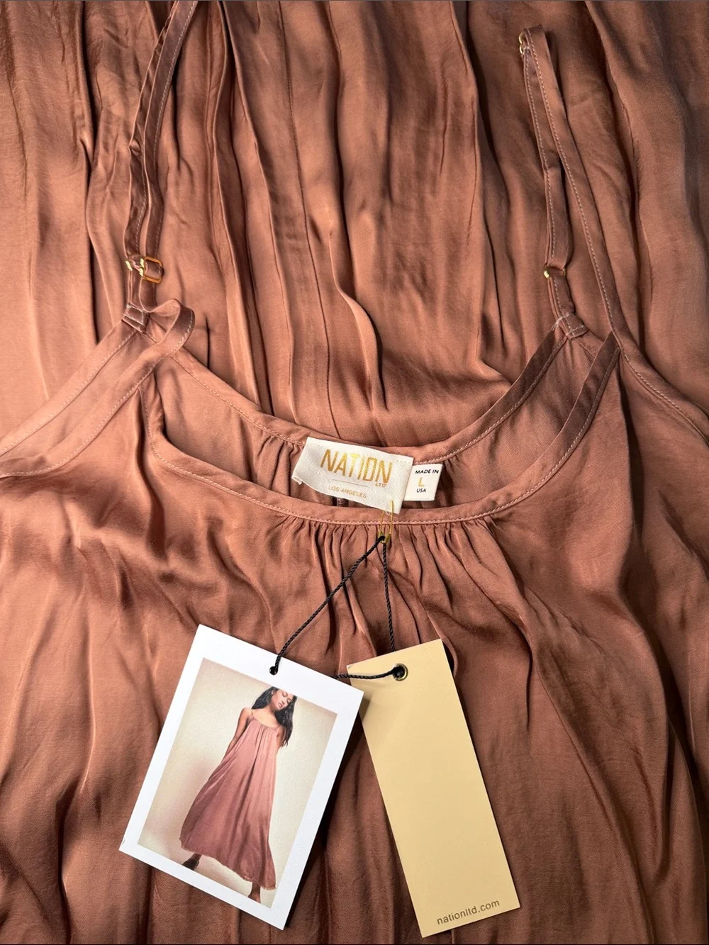 Nation LTD Satin Dress